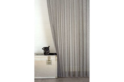 MASSARELLİ ÇİZGİLİ TÜL FÜME 1-2,5 ORTA SIK PİLE 150X260