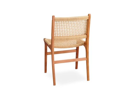 TİBER HAZERANLI AHŞAP NATURAL SANDALYE