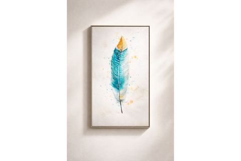 BOHO TÜY MOTİFLİ KANVAS TABLO