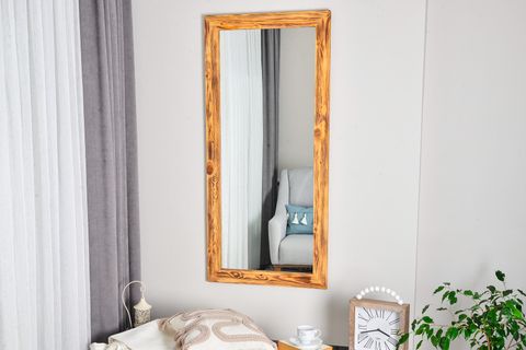 DFN WOOD DEKORATİF DUVAR AYNASI, 150X70