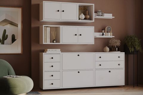 BK ÇOK AMAÇLI DOLAP, DUVARA MONTE ÜST MODÜL, KBR