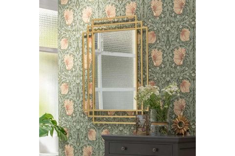 NESTED ESKİTME, AYNA, PİRİNÇ, 70X90