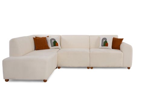 BRUSSELS SOL KÖŞE KOLTUK, BEYAZ