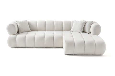 HELSİNKİ SAĞ KÖŞE KOLTUK, BEYAZ