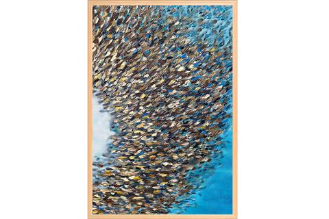 MAVİ DÜNYA FRANK RAY ÇERÇEVELİ PANO SET, 50X70