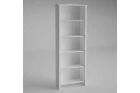 VENEZİA PREMİUM AHŞAP AYAKLI KİTAPLIK, 5 RAFLI