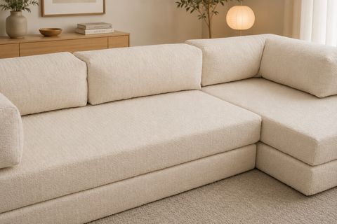 COMFORT SERİSİ YATAKLI KÖŞE KOLTUK, KREM