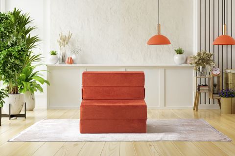 VALERIA KATLANIR YATAKLI TEKLİ KOLTUK, KİREMİT