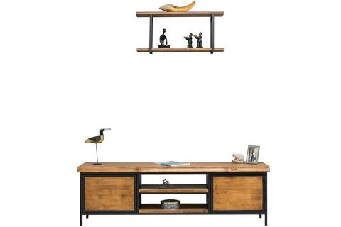 WOODEN TV ÜNİTESİ ÜST RAF