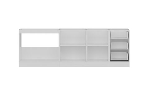 MİNAR 245 CM MUTFAK DOLABI BEYAZ 245-B1-ALT MODÜL