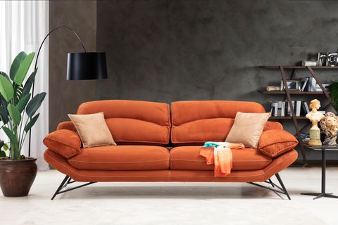 Üçlü Koltuk Turuncu