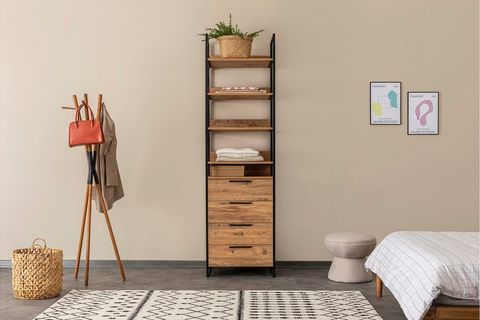 Dynamic 4 Çekmeceli Raflı Dolap Modül 10