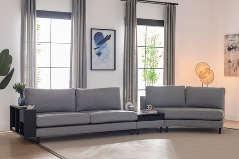 MERLİN KENDİ SETİNİ YARAT, KETEN, METAL AYAK, SHOWROOMDAN KUMAŞ DEĞİŞİMLİ