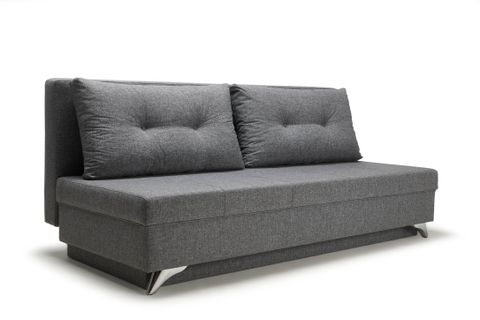 METUEL LOFT YATAKLI SANDIKLI ÜÇLÜ KOLTUK, GRİ