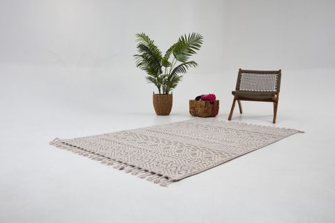 4K INFİNİTY COLLECTİON MODERN MAKİNE HALISI 14, BEİGE, 160X230 CM