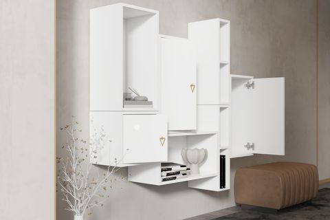 AYDIN KİTAPLIKLI RAF, PNR-DVR-1002