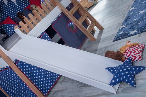 MY HOUSE MONTESSORİ YILDIZ KUMAŞLI YAY ÇATILI OYUN EVİ