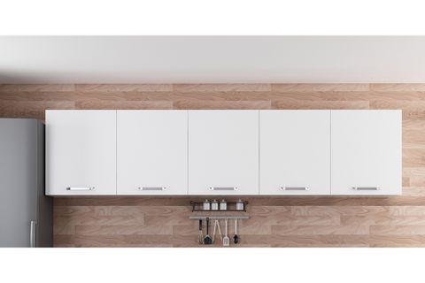 MİNAR 300 CM MUTFAK DOLABI BEYAZ 300-B3-ÜST MODÜL