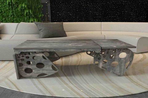 FOLDABLE KATLANABİLİR AKILLI ORTA SEHPA SİYAH