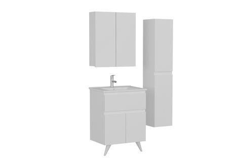 NİKA BANYO DOLABI 65CM AY2K1Ç 2K2A ETJ BOY BEYAZ