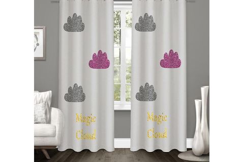 KARNAVAL SİHİRLİ BULUTLAR FON PERDE ÇİFT KANAT