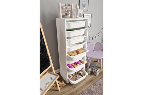 BABY DARLİNG XL MONO DOKUZ SEPETLİ OYUNCAK DOLABI