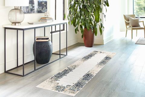 ETHNIC DOKUMA MAKINE HALISI, DİKDÖRTGEN, LACİVERT, 80X305, 1922NVY