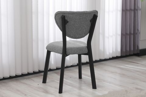 ELİS MUTFAK MASA TAKIMI, 2 SANDALYE, CEVİZ, 70X70 CM, GRİ