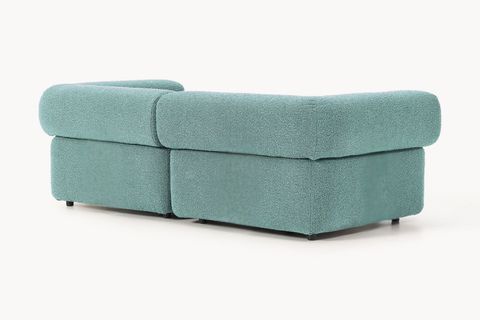 ALBA BUKLE MODÜLER İKİLİ KOLTUK, TURKUAZ