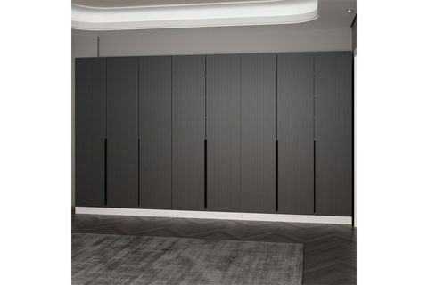 KALE 210 CM 8 KAPAKLI 4B RAF PORTMANTO, BYZ MBR ÇİZGİLİ ANT