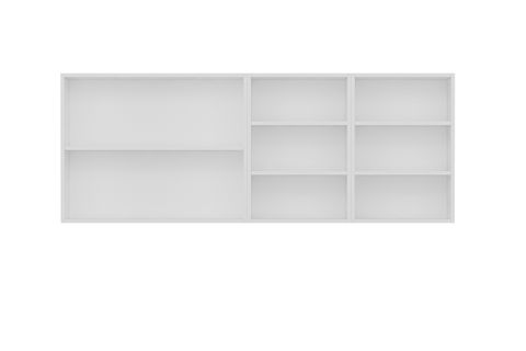 MİNAR 190 CM MUTFAK DOLABI BEYAZ 190-B2-ÜST MODÜL