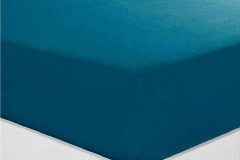 MAKİ HOME ÇİFT KİŞİLİK LASTİKLİ ÇARŞAF VE YASTIK KILIFI SETİ, POLY KOYU MAVİ, 160X200, 50X70