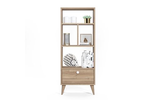 RUUM STORE BY DOĞTAŞ VEGA DAR KİTAPLIK, KAPAKLI, MEŞE