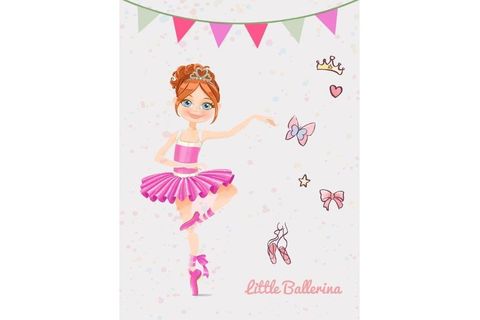 BALLERİNA KANVAS TABLO COGE-212B 50X70CM