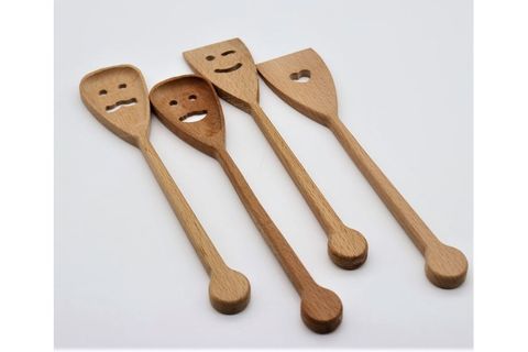 ZEMBU NEŞELİ SPATULA SETİ, DÖRTLÜ