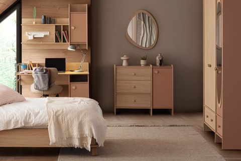 OSAKA ÇOCUK ODASI ŞİFONYERİ, AYNALI