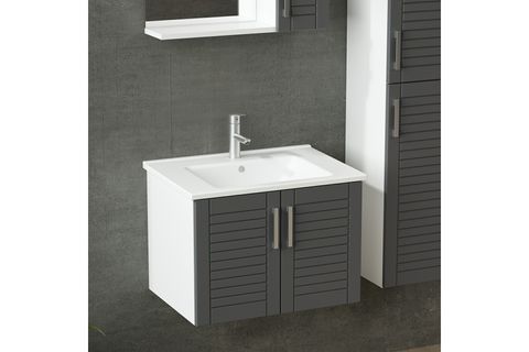 VERA BANYO DOLABI AS2K87, BOY BEYAZ, 65CM