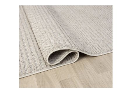 STEP SERİSİ NATUREL BUKLELİ YUMUŞAK DOKULU ISKANDİNAV DOKUMA HALI, 120X300