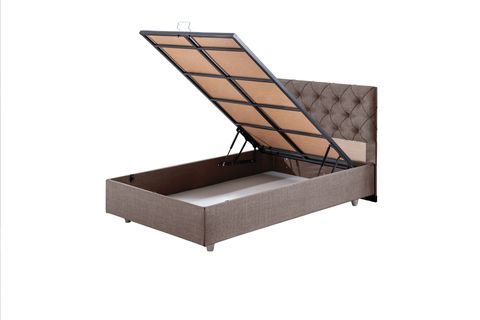 DOLCE BAZA BAŞLIK LETTO YATAK SETİ, KAHVERENGİ, 90X200