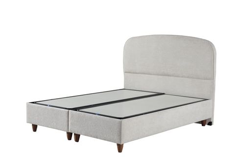 LUNA NİTA BAZA VE BAŞLIK SETİ, KREM, 160X200