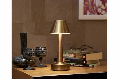 AVONNI LED MASA LAMBASI, METAL, ESKİTME KAPLAMA, 64006-E