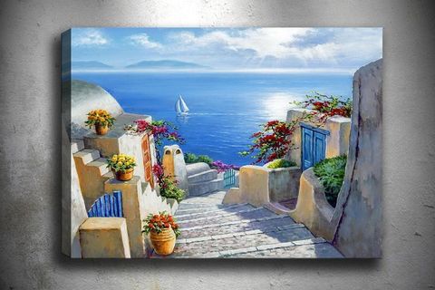 DEKORATİF KANVAS TABLO, 50X70