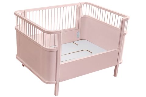 TREND BÜYÜYEBİLEN BEŞİK, PEMBE, 90X130
