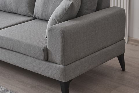 LİNO MODÜLER KÖŞE KOLTUK, AÇIK GRİ
