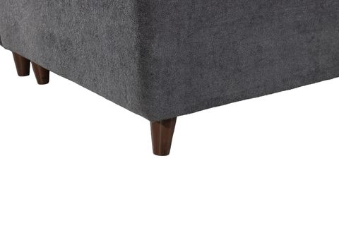 LUNA TREND BAZA VE BAŞLIK SETİ, GRİ, 100X200