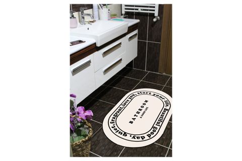 ECO CONCEPT BANYO PASPASI, BATHROOM YAZILI, 60X100