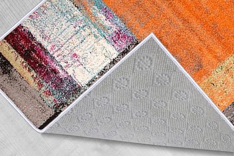 ROVİGO HOME DİJİTAL BASKI YIKANABİLİR KAYMAZ TABAN SALON HALISI  RVG1025 100X150
