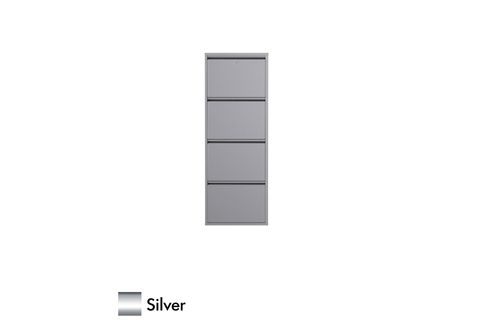 VEGA KİLİTLİ METAL AYAKKABILIK, SİLVER, 4 KAPAKLI