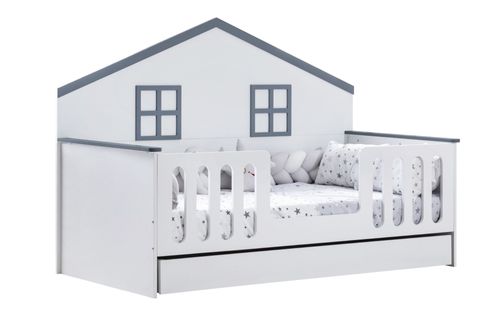 BELLO YAVRULU MONTESSORİ YATAK, GRİ
