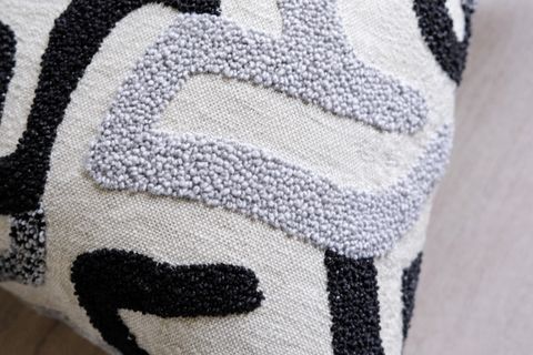 JAKAR İKİLİ PAMUK KIRLENT KILIFI, GRİ